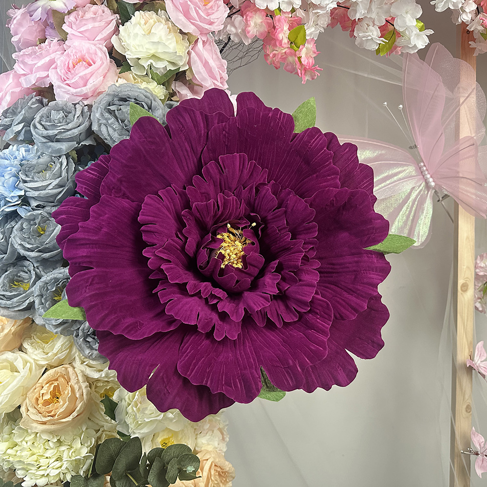 Wedding Hampers - Сплошной цвет, бархатные украшения с пионом