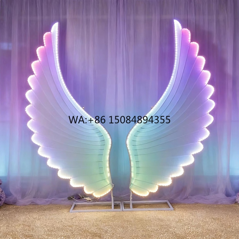 Wedding Led - Светящиеся крылья ангела: фантазийные LED-крылья для
