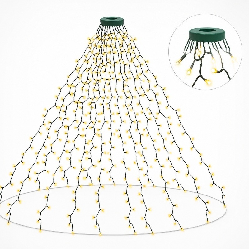 Wedding Led - Водонепроницаемые USB-гирлянды со светодиодами, 8 режимов