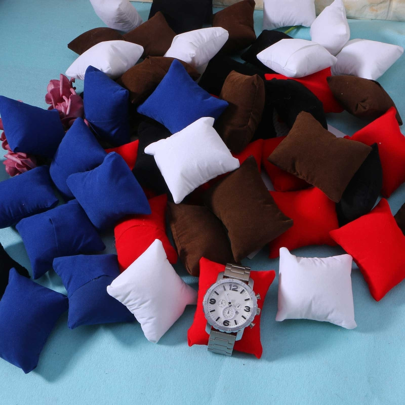 Ring Bearer Pillow - 10 шт./компл. Бархатная подушка для часов,