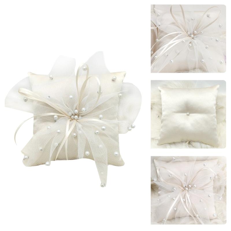 31BB Ручная жемчужная подушка  – обзор и цена Ring Bearer Pillow