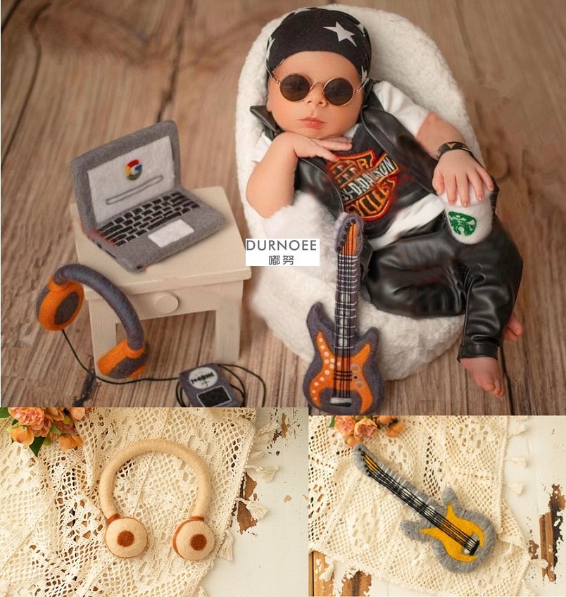Шерстяной кукла из фетра рекви – обзор и цена Photo Booth Prop