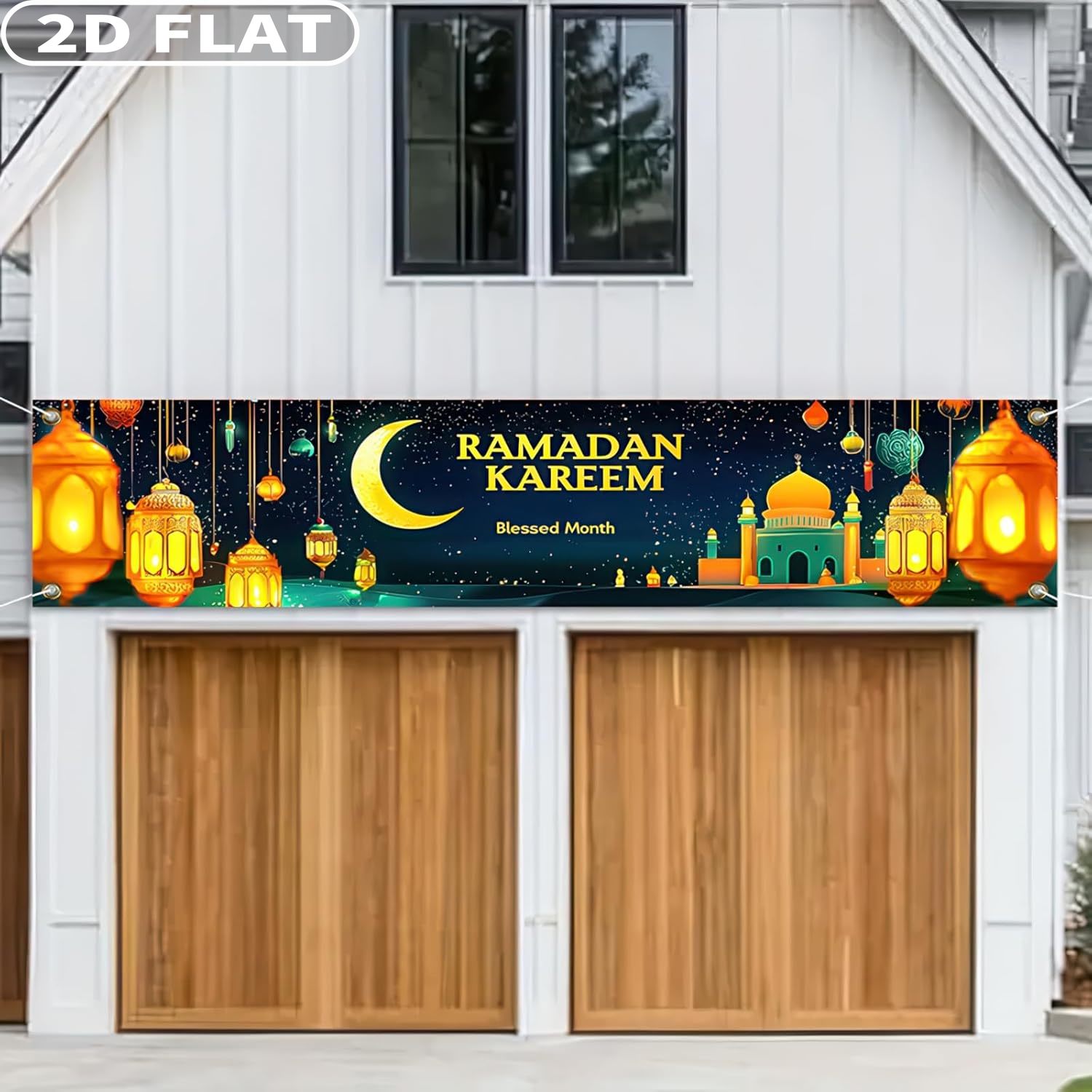 2D FLAT 1 шт. Рамадан Ид Мубар – обзор и цена Photo Booth Prop