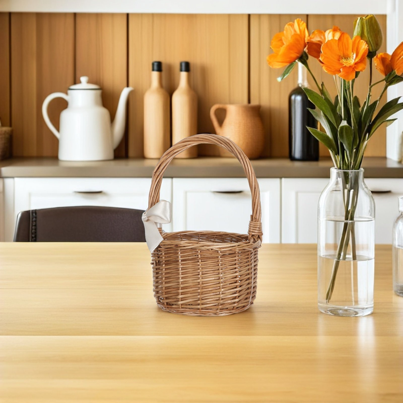 Плетеная корзина для цветов ру – обзор и цена Wedding Hampers