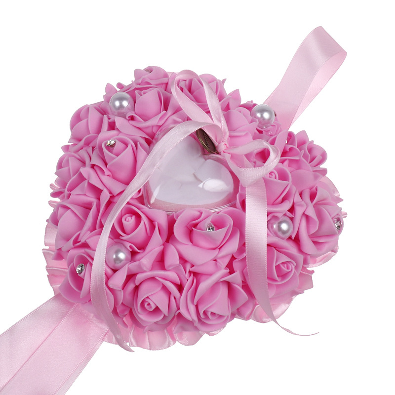 1 шт., коробка для колец в фор – обзор и цена Ring Bearer Pillow
