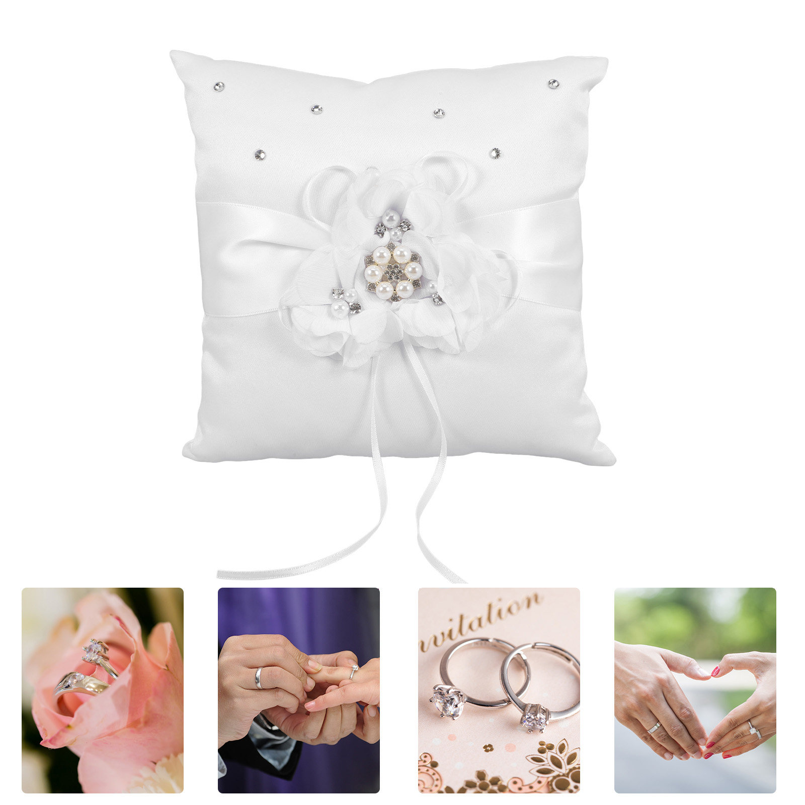 Подушка для обручальных колец  – обзор и цена Ring Bearer Pillow