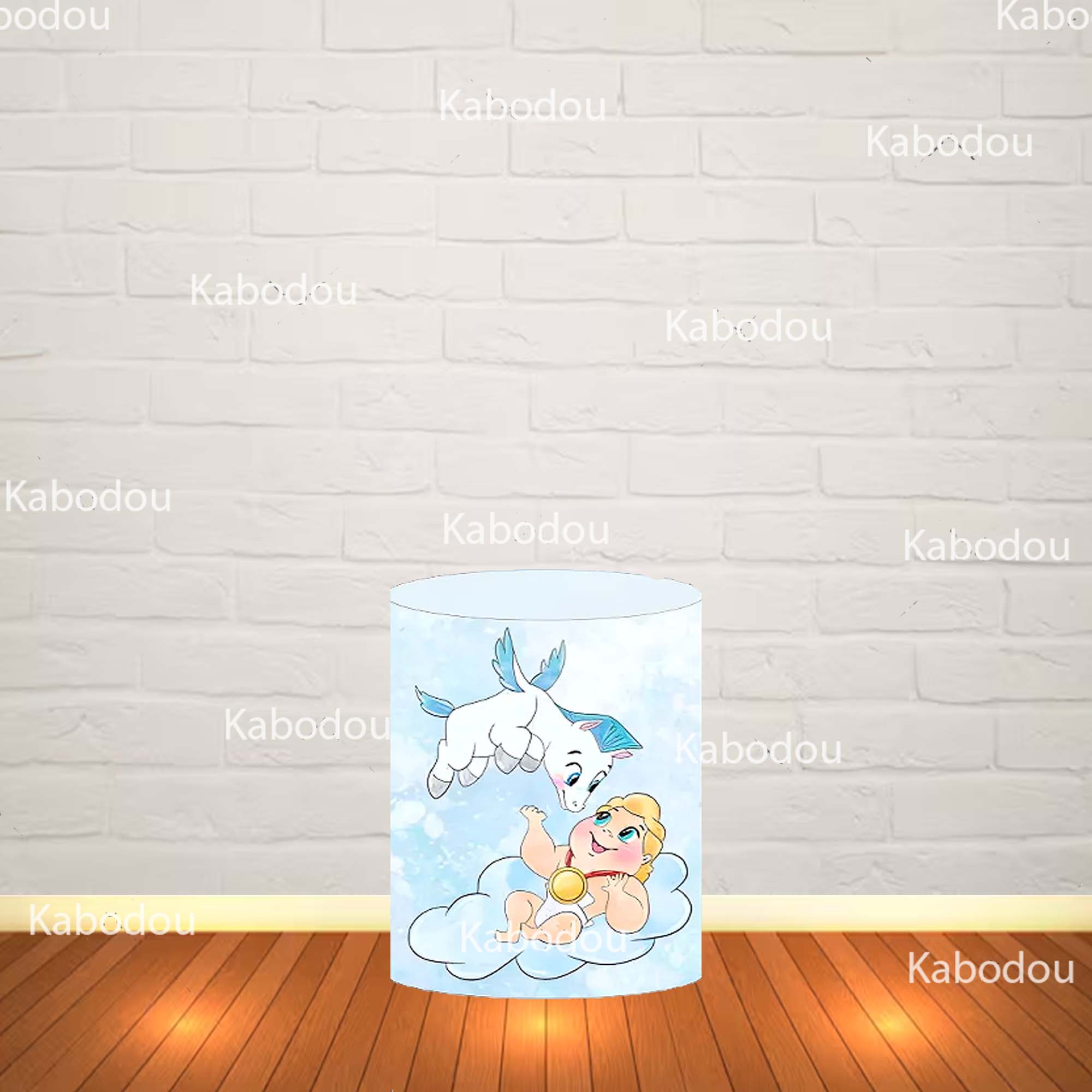 Круглый фон Hercules Baby Blue – обзор и цена Photo Booth Prop