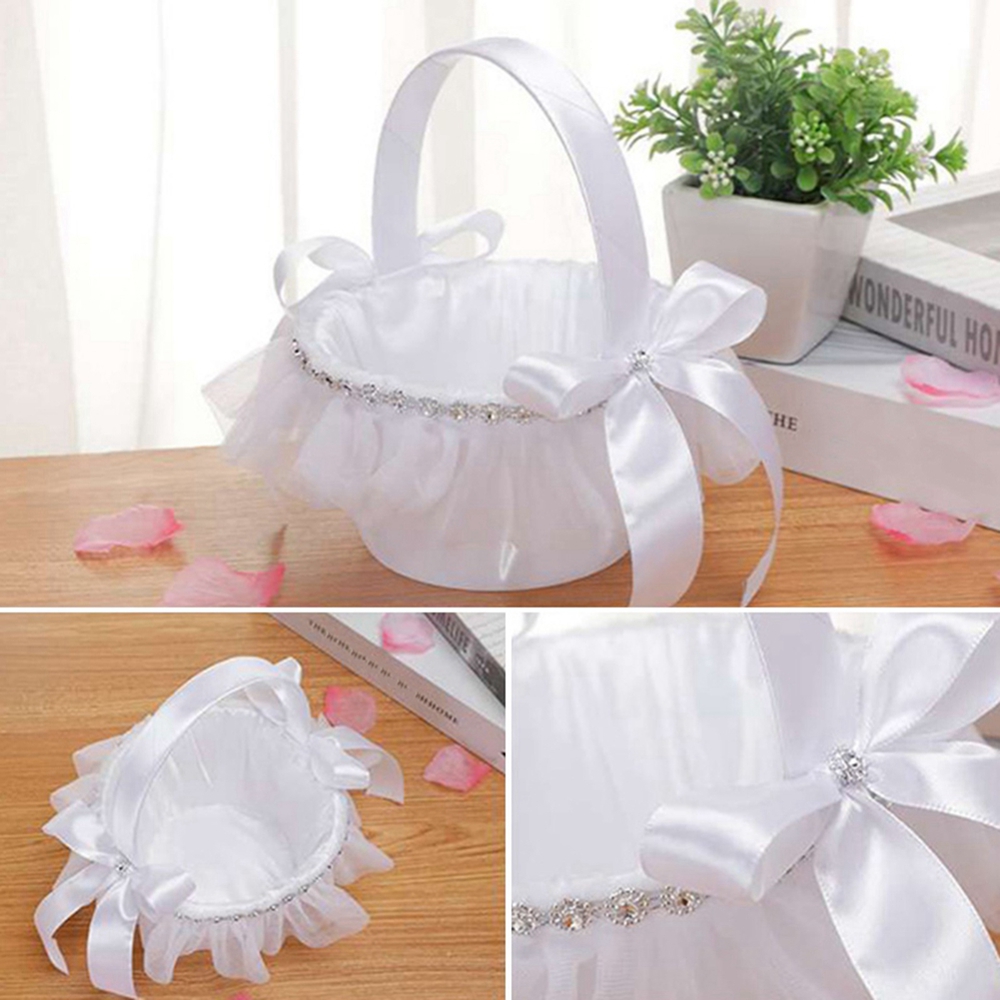 Свадебные корзины Белая корзин – обзор и цена Wedding Hampers