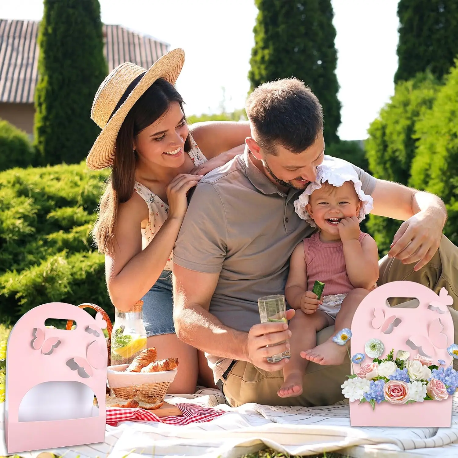 1/5/10 шт., коробка для цветов – обзор и цена Wedding Hampers