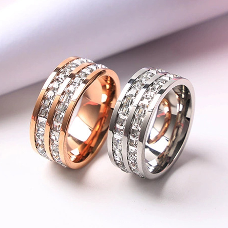 Роскошное кольцо из нержавеюще – обзор и цена Wedding Zone