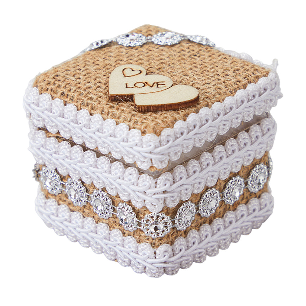 Небольшая деревенская шкатулка – обзор и цена Ring Bearer Pillow
