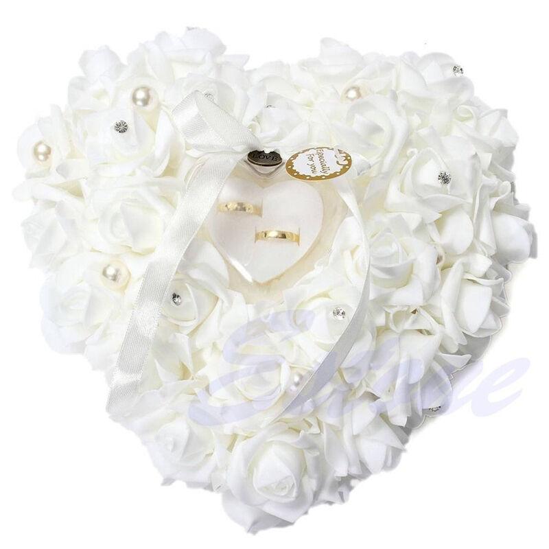 Свадебная церемония цвета слон – обзор и цена Ring Bearer Pillow
